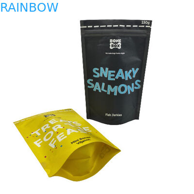 생분해 가능한 커피 콩 포장 봉지 Kraft 종이 재활용 스탠드업 봉지 커피 가방