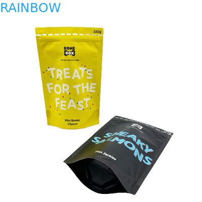 생분해 가능한 커피 콩 포장 봉지 Kraft 종이 재활용 스탠드업 봉지 커피 가방