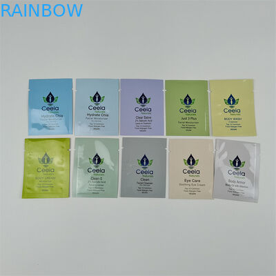 프로페셔널 화장품 포장 가방 Max.10 색상 평면 가방 무료 샘플 패키지