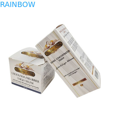 맞춤형 종이 카드보드 얼굴 크림 포장 상자 선물 상자 피부 관리 화장품 자신의 로고를 가진 종이 상자