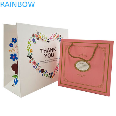 맞춤형 옷 포장 공예품 갈색 종이 가방 식품 등급 쇼핑 가방