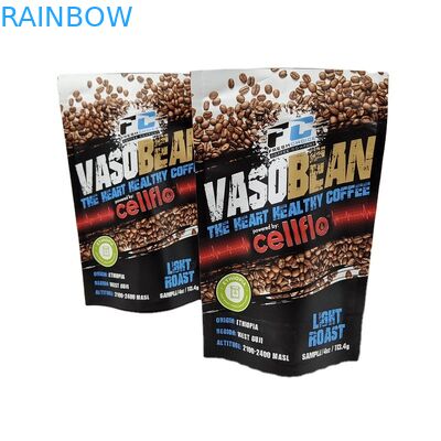 맞춤형 인쇄 작은 MOQ 서있는 커피 샘플 패키지 냄새 방지 엽록물 패키지