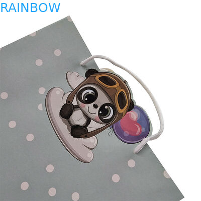 종이 로프 스트링 크래프트 종이 가방 손잡이 로프 가방 맞춤화 색상 접힌 종이 포장