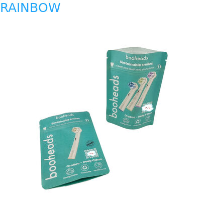 생분해 가능한 가방 몸 용액 욕실 소금 샤워 젤 식품 포장 가방 지프 잠금 서식 가방