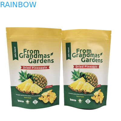 주문 인쇄 재사용 금 스탬프 Kraft 종이 가방 디지털 인쇄 친환경 Mylar 가방