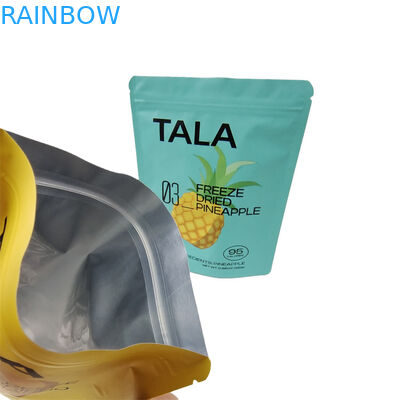 맞춤형 인쇄 플라스틱 스탠드업 간식 망고 파인애플 마른 과일 재 닫을 수 있는 마일러 가방
