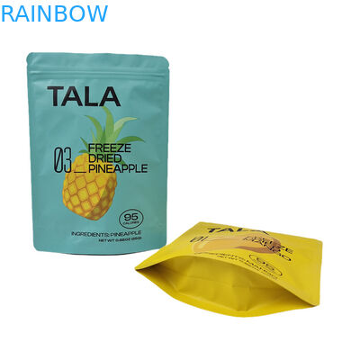 낮은 MOQ 맞춤 캐시우 땅콩 건조 과일 간식 식품 포장 가방 부드러운 터치 마이러 가방