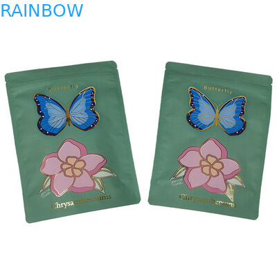 공장 공급 소프트 터치 미일러 가방 스팟 자외선 주문 다시 닫을 수 있는 Mylar 가방 향신료 가루