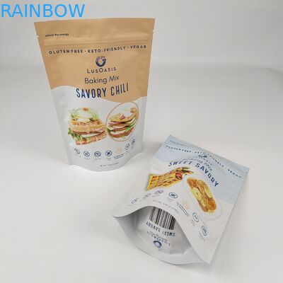 맞춤 래미네이트 알루미늄 엽지 지프 잠금 가방 서지 포지 맷 빨간색 포장 포지 냄새 방지 칩 커피