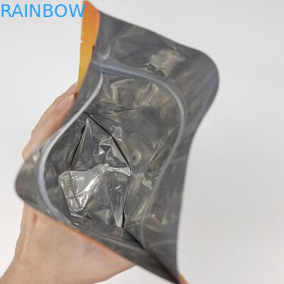 사용자 지정 로고 인쇄 다시 닫을 수 있는 Ziplock 알루미늄 필름 Mylar 음식 스냅 캔디 포장 가방