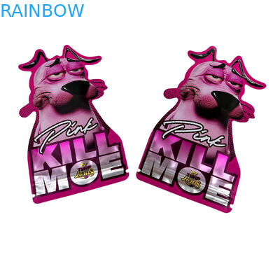 재활용된 특수 주문형 다이 커트 7 14 28g Gummies 어린이 보호 알루미늄 엽 Candy Mylar 가방