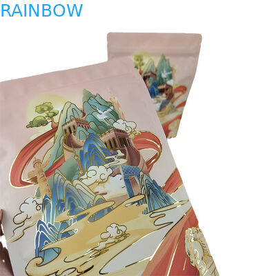 소매 플라스틱 봉지 음식용 지퍼 패키지 로고와 함께 냄새 방지 봉지 매일러 봉지 향신료 용품