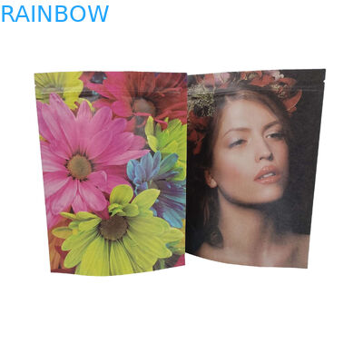 맞춤형 PLA 식품 포장 가방 플라스틱 지프 잠금 알루미늄 엽지 가방