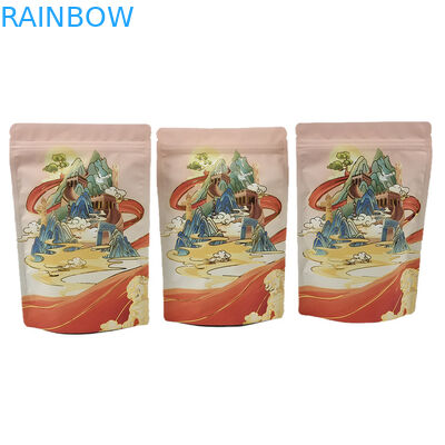 가장 많이 팔리는 사용자 지정 부드러운 터치 마이러 가방 서면 알루미늄 엽 3.5g 냄새 방지 단백질 커피 향신료 밀가루 포장 포