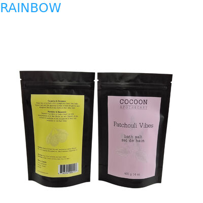 스파 목욕 스프러브 소금 패키지 가방 서지 지퍼 플라스틱 가방 비누 바닷물 소금 목욕 제품 포장 가방