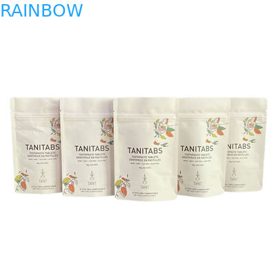 맞춤형 방수 생분해 Pla Kraft 종이 Ziplock 가방 지퍼 가방 서지 포스