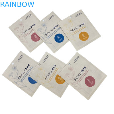 맞춤형 방수 생분해 Pla Kraft 종이 Ziplock 가방 지퍼 가방 서지 포스