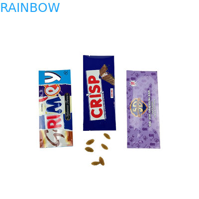 사용자 지정 로고 인쇄 마일러 가방 일회용 알루미늄 필름 봉지 꿀 과자 봉지 초콜릿 바 포장