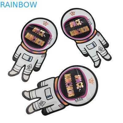 사용자 지정 Ziplock 특수 모양 플라스틱 어린이 보호 냄새 방지 과자 가방 Mylar 패키지 3.5g 7g 사용자 지정 모양 Mylar 가방