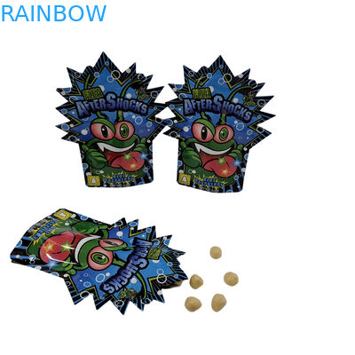 맞춤형 인쇄 포장 디자인 냄새 방지 가방 재봉식품 보관 3.5g 간식 가방 플라스틱 포장 Mylar 가방