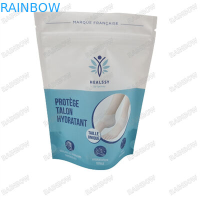 유통 물류 수분 방지 열 밀봉 가방 목욕용 부드러운 사용자 지정 인쇄 재활용 고품질 포장 지퍼 도이백