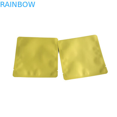 맞춤 로고 식품 등급 선명 앞 지퍼 3 면 봉인 가방 얼굴 마스크