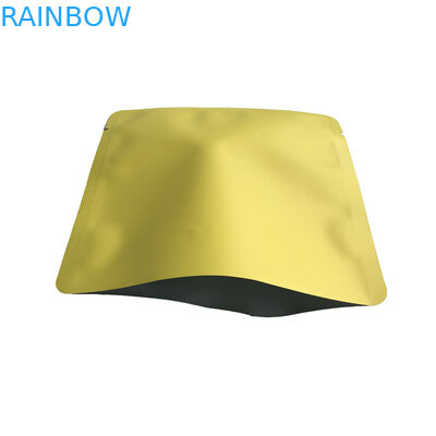 맞춤 로고 식품 등급 선명 앞 지퍼 3 면 봉인 가방 얼굴 마스크