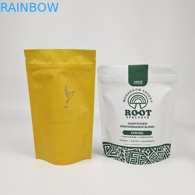 공장 직접 인쇄 된 Mylar 습기 방지 Zip 잠금 가방 간식 포장 가방 음식 간식 포장을위한 서있는 가방