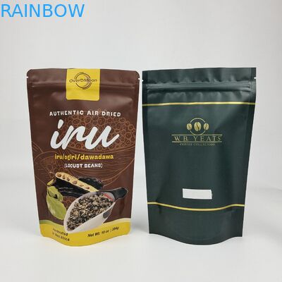 사용자 지정 매트 금속 완장 알루미늄 엽지 도이백 서 서 Zipper 포지 플라스틱 간식 음식 가방