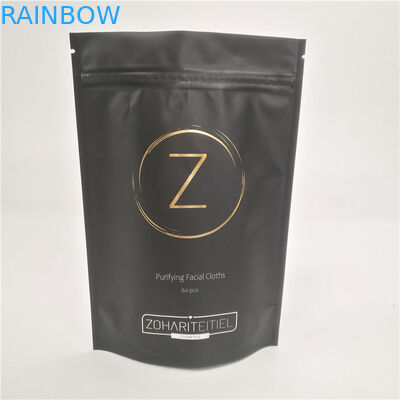 지퍼와 함께 서 있는 몸 스크럽 가방을위한 포일 봉지 포장 인쇄