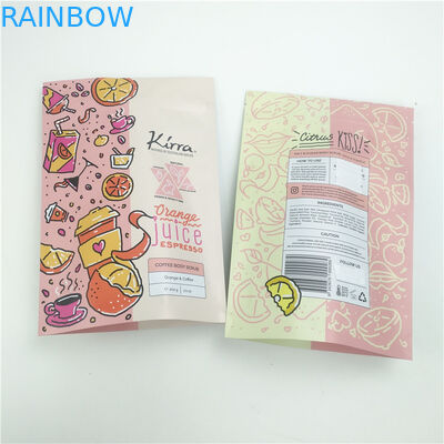 재활용 할 수 있는 Zip Lock Stand Up Pouch Body Scrub 화장품 목욕 소금 플라스틱 포장 가방