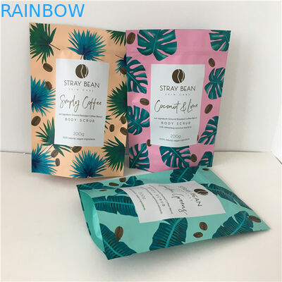 커피 보디 스크러브 포장 봉지용 알루미늄 필리프 간판 인쇄