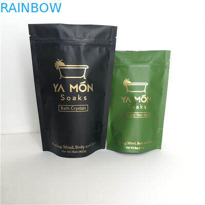 스탠드업/도이 팩 바디 스크럽 가방 포일 포지 포일 팩 팩 팩 욕실 소금