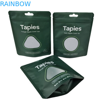 공장 공급 재사용 할 수 있는 밀폐 된 Mylar  Nipple Patch 포장 가방 주문 인쇄 냄새 방지 가방 로고