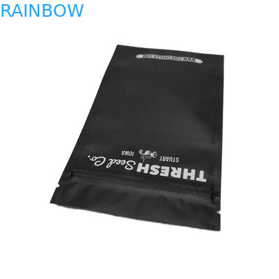 매트 검은색 3면 밀폐 케이블 USB 지퍼가 있는 플라스틱 포장 가방