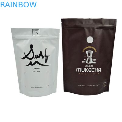 알루미늄 필름 인쇄 금속 효과 서지 포지 맞춤 디자인 플라스틱 식품 등급 가방 커피