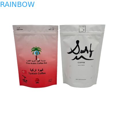 고품질 맞춤식 식품 포장 가방 디자인 인쇄 매트 알루미늄 엽서 서 Ziplock 가방