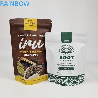 맞춤형 매트 부드러운 터치 서지 포스 지퍼 플라스틱 패키지 가방 쿠키 견과류 사탕 식품 포장