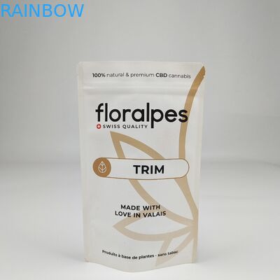 생분해성 백색 크래프트 종이 서면 커피 팩 커피 팩 디가스 밸브