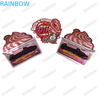 환경 친화적 인 인쇄 잉크로 주문 인쇄 된 다이 커트 봉지의 생산 시간 7 일