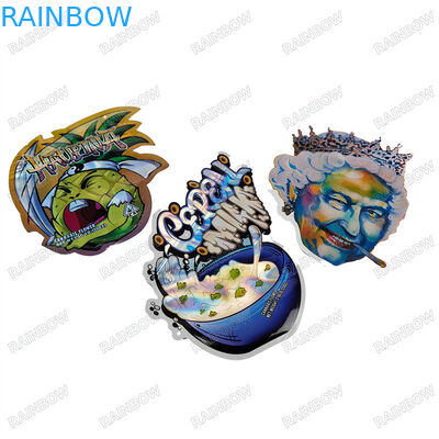 환경 친화적 인 인쇄 잉크로 주문 인쇄 된 다이 커트 봉지의 생산 시간 7 일