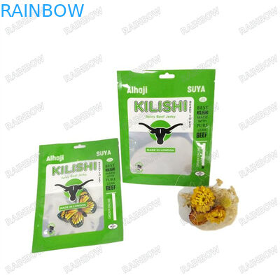 디지털 인쇄 100% 생분해성 Kraft 종이 가방 사용자 지정 제조업체 서식품 포장지 지퍼 플라스틱 가방 C