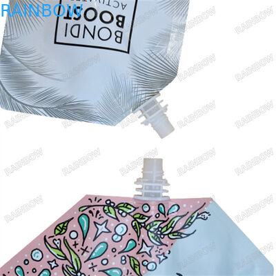 서 있는 스푸트 봉지 포장 FDA 승인 500ml 유기농 발효 꿀 음료