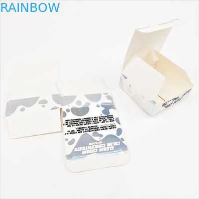 반짝이는 표면 마무리 접는 상자 패키지 두께 350g 및 더 많은