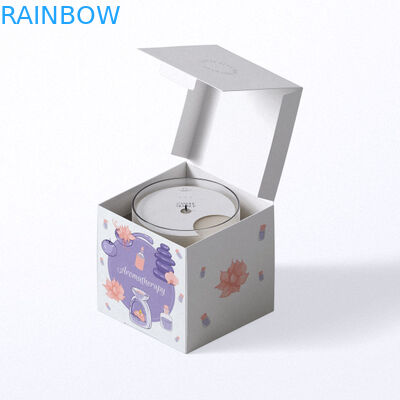 카튼 맞춤 인쇄 된 종이 상자 화장품 부각 된 포장 SGS 승인