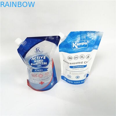 환경 친화적 인 포장 용품을 위해 다양한 캡 유형을 가진 재활용 가능한 스푸트 된 서드업 봉지