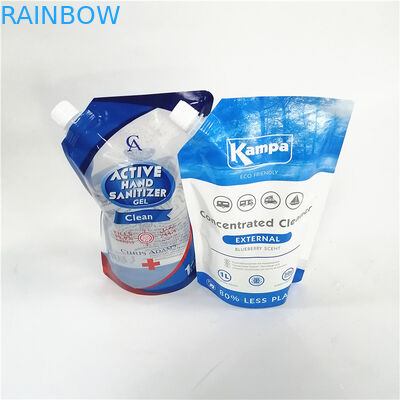 환경 친화적 인 포장 용품을 위해 다양한 캡 유형을 가진 재활용 가능한 스푸트 된 서드업 봉지