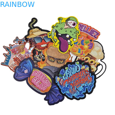 맞춤형 다이 커트 금속 고품질 불규칙 밀폐 작은 특수 모양 플라스틱 지퍼 Mylar 식품 포장 가방