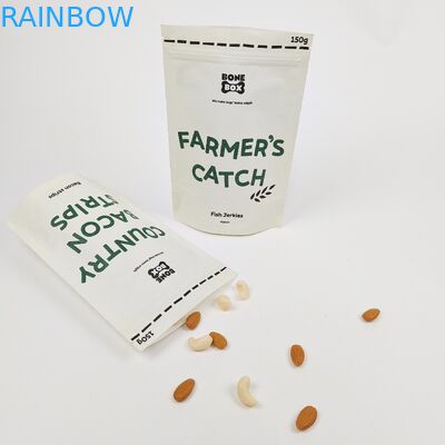 흰색 손잡이 소재와 스탠드 개인화된 선물 가방에 포함