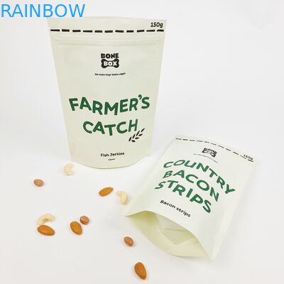 흰색 손잡이 소재와 스탠드 개인화된 선물 가방에 포함